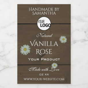 Producto de grano de madera Etiquetas de envasado