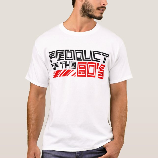 Producto de los años 80 — Camiseta (Anverso)