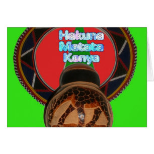 Producto Hakuna Matata Kenya Art Print Personaliza