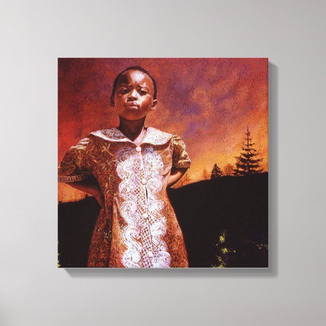 Productos de arte Dolezal: "Mi lugar" sobre lienzo (Anverso)