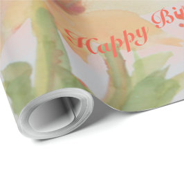 Productos de papel diseñados para acuarela de flor