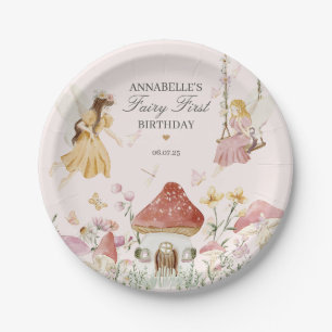 Productos lácteos Primer cumpleaños vajilla de pos