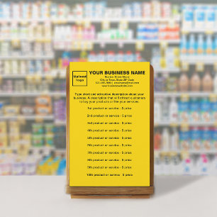 Productos o Servicios Empresariales en Papelería A