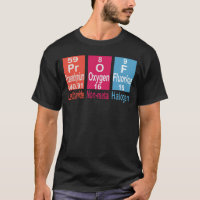 PROF. CUADRO PERIÓDICO DE QUÍMICA. Camiseta