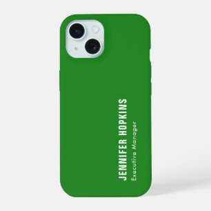 Profesional minimalista moderno verde bosque