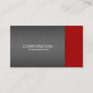 Profesional rojo del panal, tarjeta de visita de