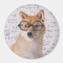 Profesor Barkley imán redondo de 2¼ pulgadas