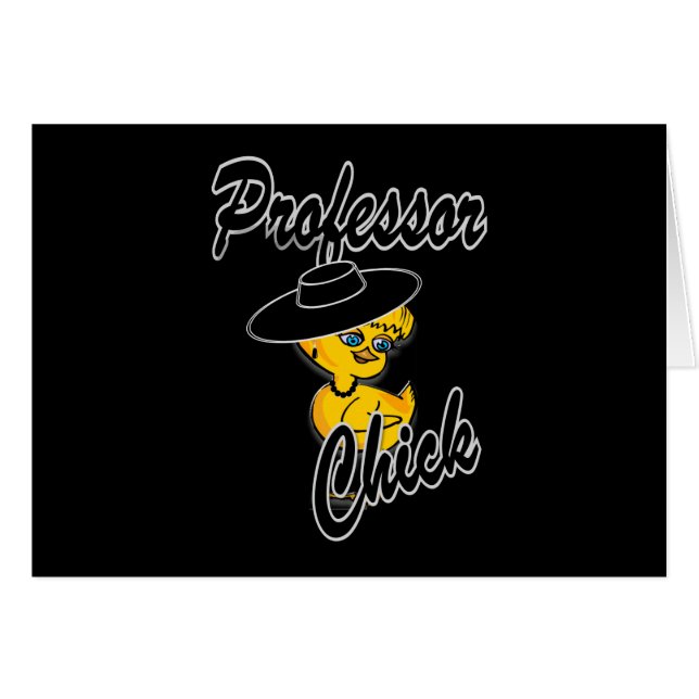 Profesor Chick #4 (Anverso (Horizontal))
