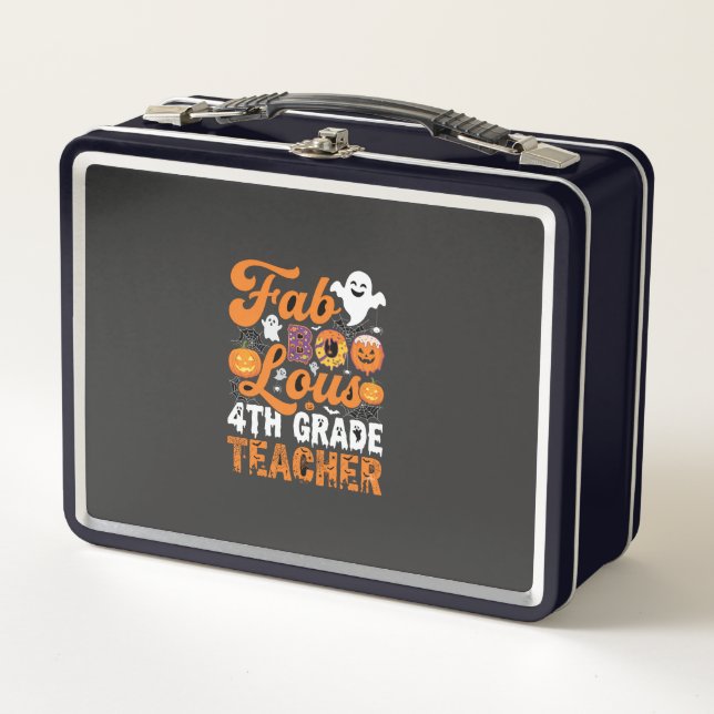 Profesor de 4º grado FABULoso de Halloween (Anverso)