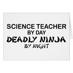 Profesor de ciencias Ninja mortal