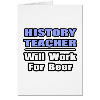 Profesor De Historia... Trabajará Para La Cerveza