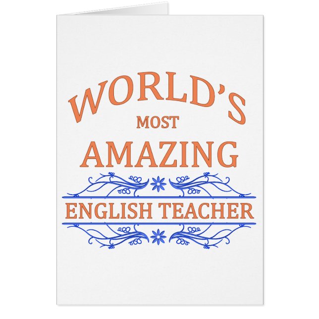 Profesor de inglés (Frente)