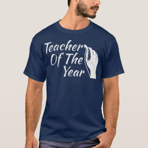 Profesor De La Camiseta Del Año
