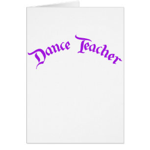 Profesor de la danza (personalizar)
