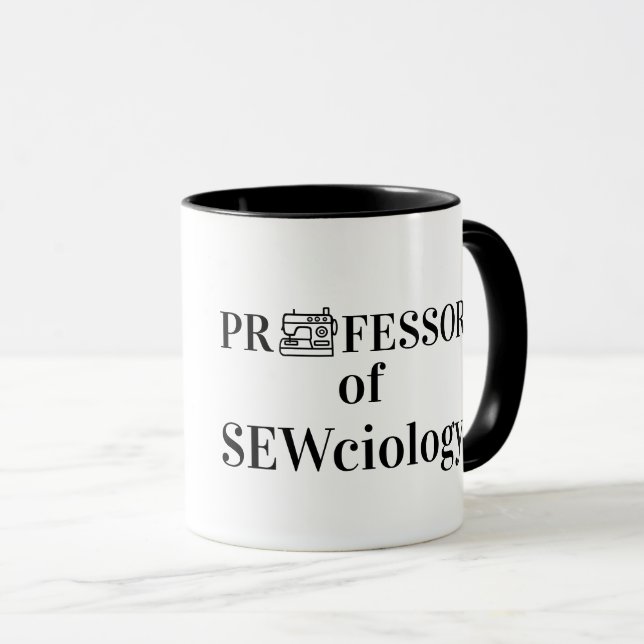 Profesor de la taza de costura de Sewciology (Anverso derecho)