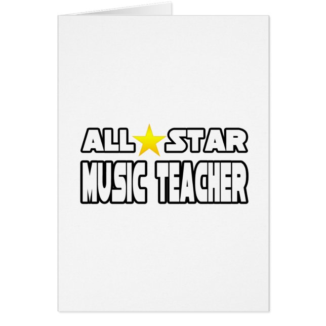 Profesor de música de todas las estrellas (Frente)