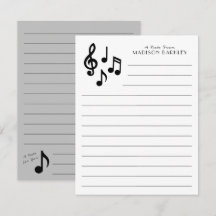 Profesor de Música Nota Musical