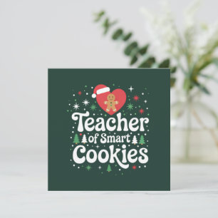 Profesor de Navidad de Galletas Inteligentes