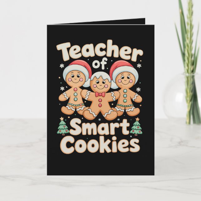 Profesor de Navidad de Galletas Inteligentes de Je (Anverso)