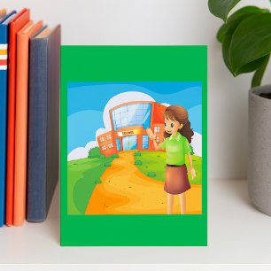 Profesor En Invitaciones Escolares