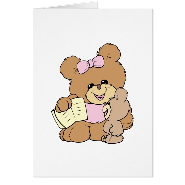 profesor enseñando diseño de oso de peluche para b (Frente)