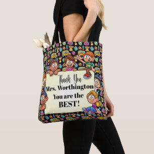 PROFESOR Gracias - ¡VEA ATRÁS! BOLSA DE TELA