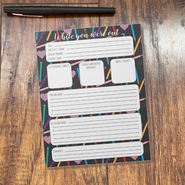 Profesor sustituto mientras estabas fuera de Bloc  (Subido por el creador)