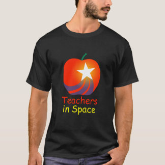 Profesores en la camiseta del espacio (oscura)