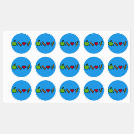 Profesores Pegatinas recompensadores de latido - A