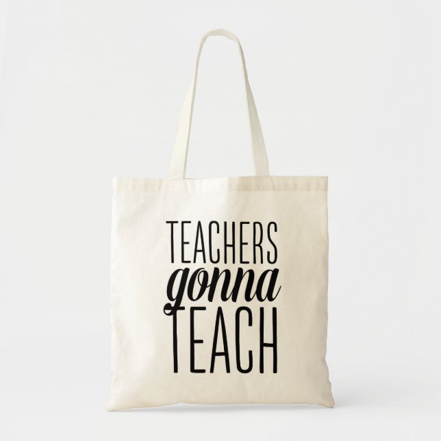 Profesores que van a enseñar a la bolsa de asas (Frente)