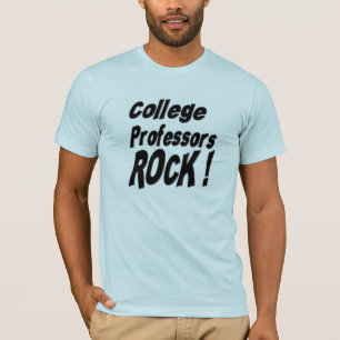 ¡Profesores Rock de la universidad! Camiseta