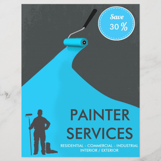 Professional Painter Discount Flyer (Frente)