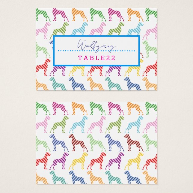 Profile Card (Anverso y reverso)