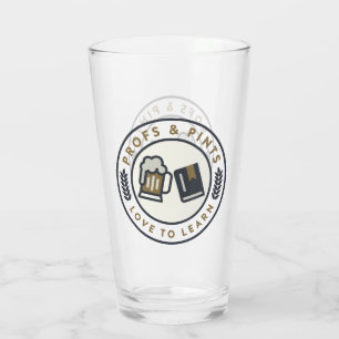Profs y pintas de vidrio de la sello-pinta
