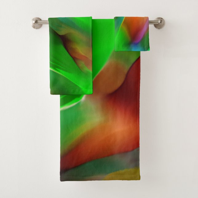 Profundidad y relieves de colores, predomina el ve (In situ)