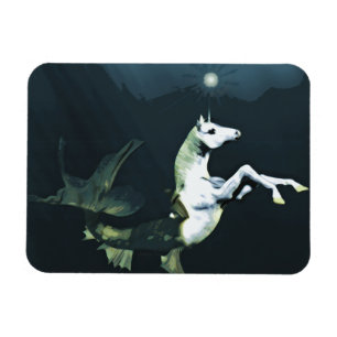 Profundo en el imán de vinilo marino