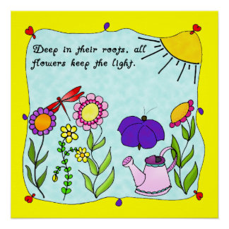 Profundo Poster de la Plaza de las Raíces