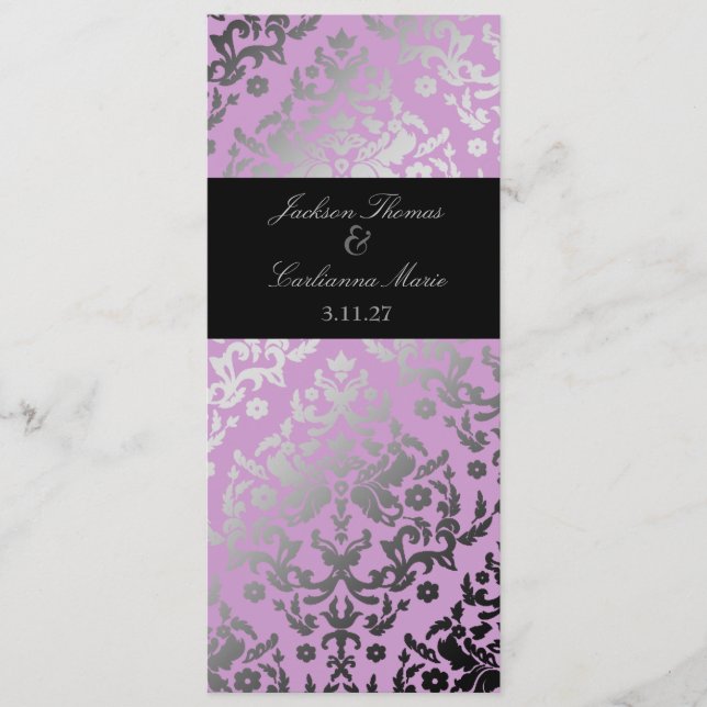Programa 311-Dazzling Damask Wild Purple (Anverso)