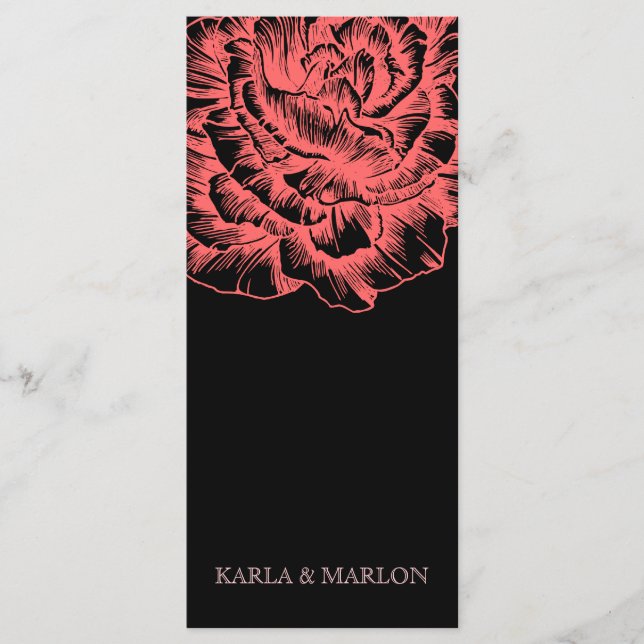 Programa 311 Melón y negro de Peony Coral (Anverso)