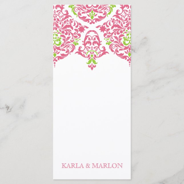 Programa 311 Mon Cherie Damask Honeysuckle Lime (Anverso)
