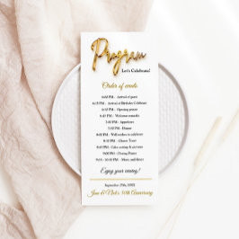 Programa - 3d Diseño Minimalista Gold Tex