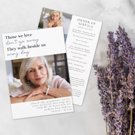 Programa A los que amamos no se vayan foto orden de servici