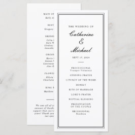Programa Absolutamente clásico guión Boda en blanco y negro