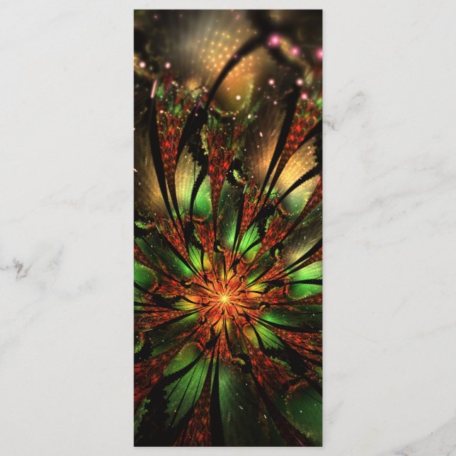 Programa Abstract fractal flower design.  (Anverso)