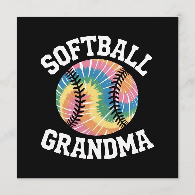 Programa Abuela de sóftbol (Anverso)