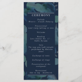 Programa Acuarela de resumen de esmeralda de la marina mode