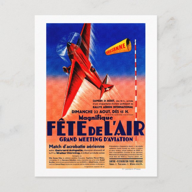 Programa Aéreo Con Poste Promocional Haryse Hilsz (Anverso)