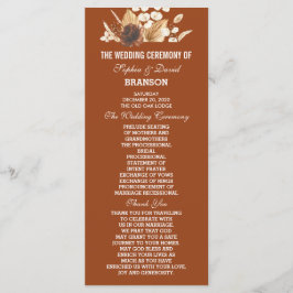 Programa Agradable Terracotta Pampas Boda de Grass Floral