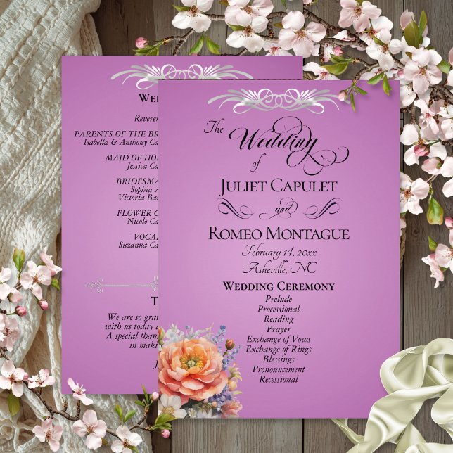 Programa Aguamarina Flores Silvestres - Boda Lavanda (Subido por el creador)