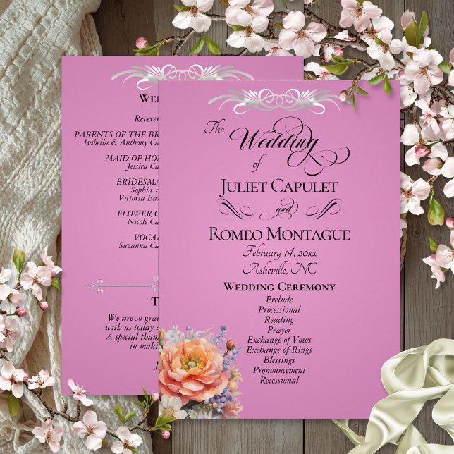 Programa Aguamarina Flores Silvestres - Boda Rosa (Subido por el creador)
